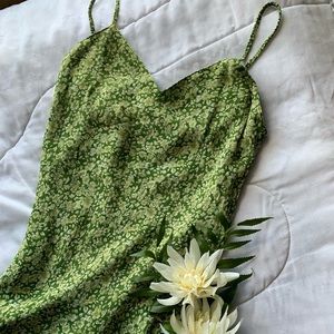 Vintage Floral Maxi Dress